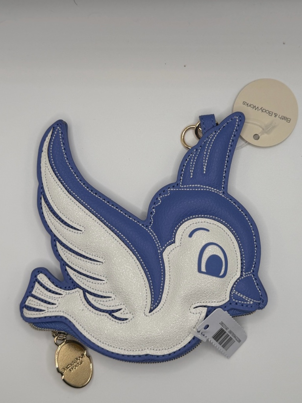 Bath & Body Works Snow White Blue Bird Coin Pouch